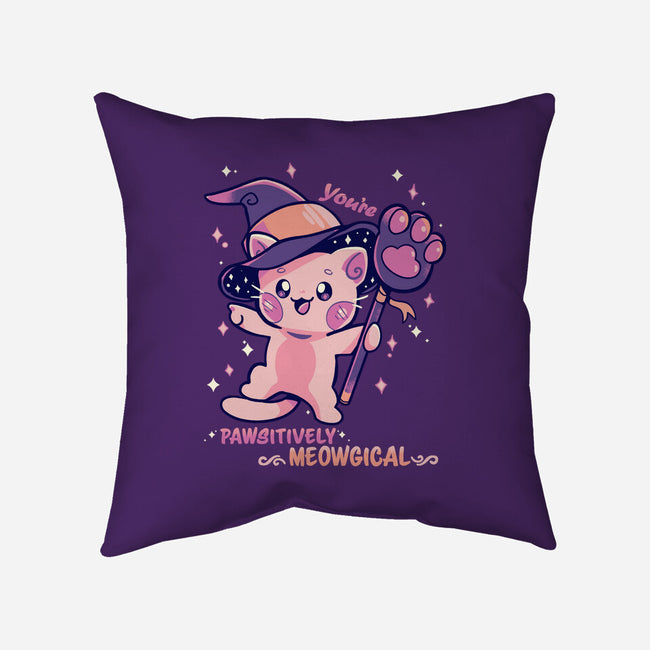 PAWsitively MEOWgical-None-Removable Cover w Insert-Throw Pillow-TechraNova