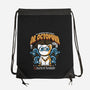 Doctor Octopurr-None-Drawstring-Bag-ilustrata