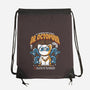 Doctor Octopurr-None-Drawstring-Bag-ilustrata