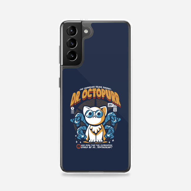 Doctor Octopurr-Samsung-Snap-Phone Case-ilustrata