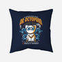 Doctor Octopurr-None-Non-Removable Cover w Insert-Throw Pillow-ilustrata