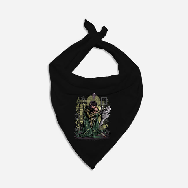 The Dark Kiss-Dog-Bandana-Pet Collar-zascanauta