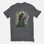 The Dark Kiss-Womens-Fitted-Tee-zascanauta