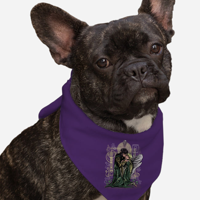 The Dark Kiss-Dog-Bandana-Pet Collar-zascanauta