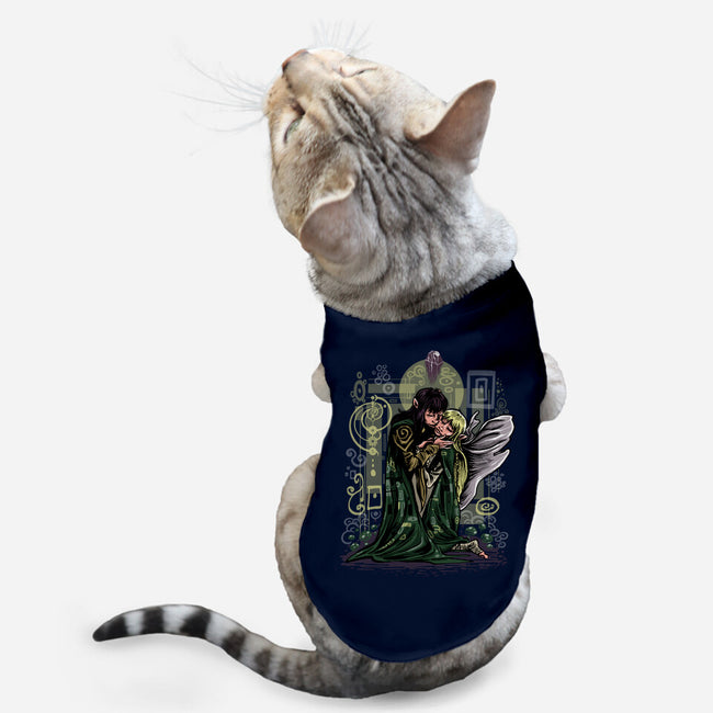 The Dark Kiss-Cat-Basic-Pet Tank-zascanauta