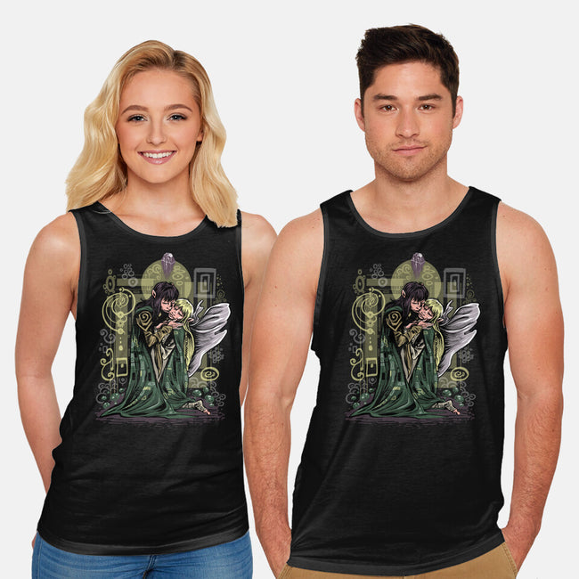 The Dark Kiss-Unisex-Basic-Tank-zascanauta