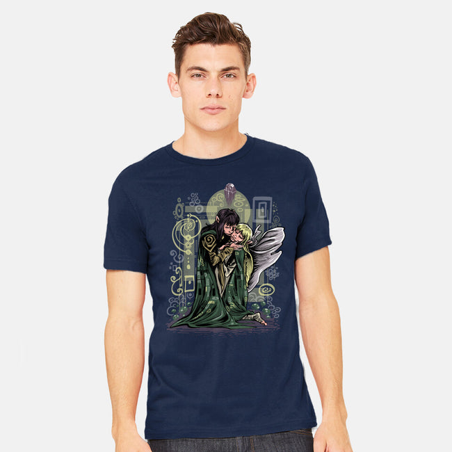 The Dark Kiss-Mens-Heavyweight-Tee-zascanauta