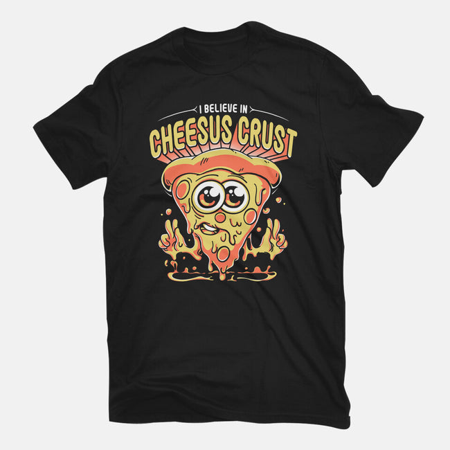 Cheesus Crust-Unisex-Basic-Tee-estudiofitas