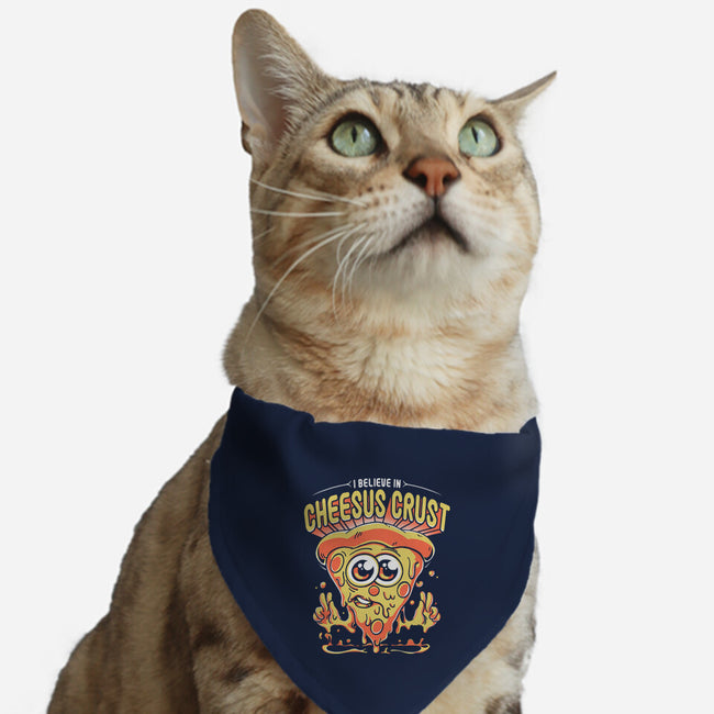 Cheesus Crust-Cat-Adjustable-Pet Collar-estudiofitas