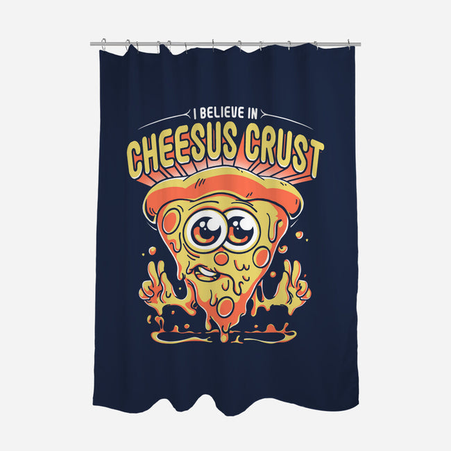 Cheesus Crust-None-Polyester-Shower Curtain-estudiofitas