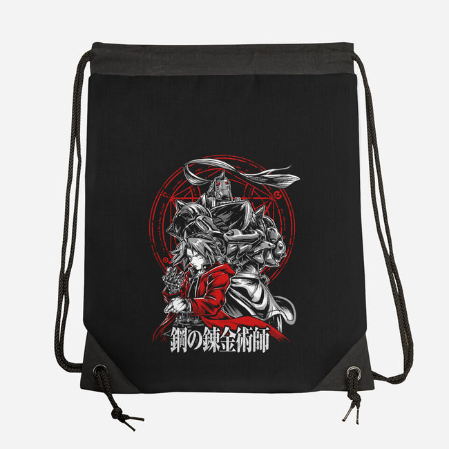 Metal Brothers-None-Drawstring-Bag-Knegosfield