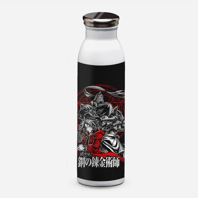 Metal Brothers-None-Water Bottle-Drinkware-Knegosfield