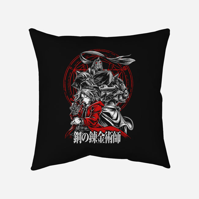 Metal Brothers-None-Removable Cover w Insert-Throw Pillow-Knegosfield