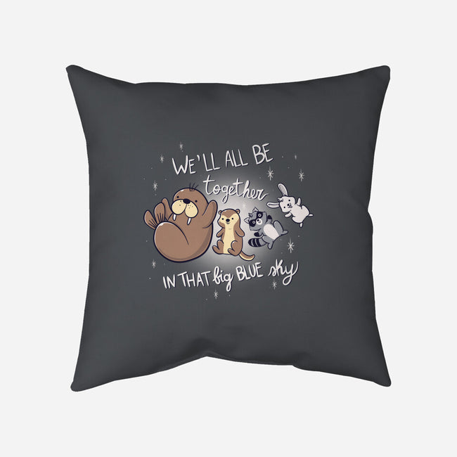 Together-None-Removable Cover w Insert-Throw Pillow-Freecheese