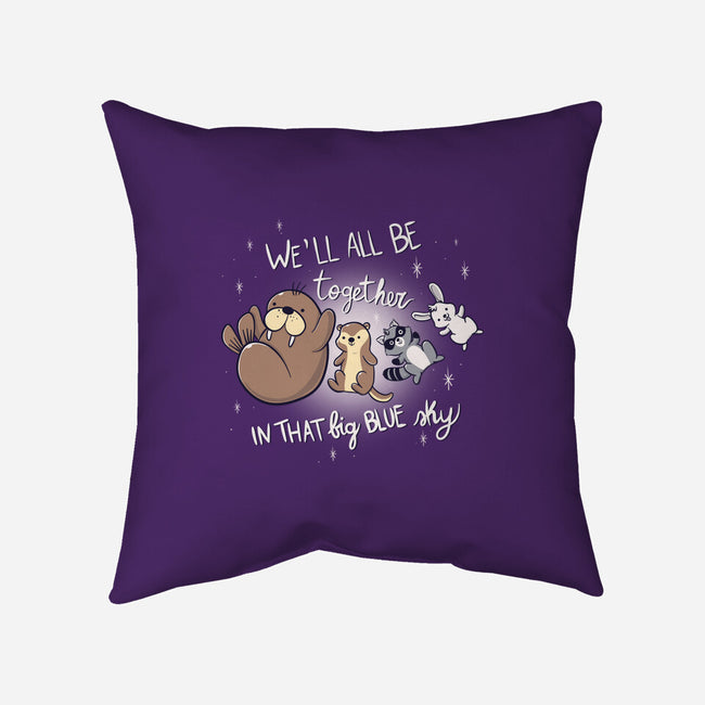 Together-None-Removable Cover w Insert-Throw Pillow-Freecheese