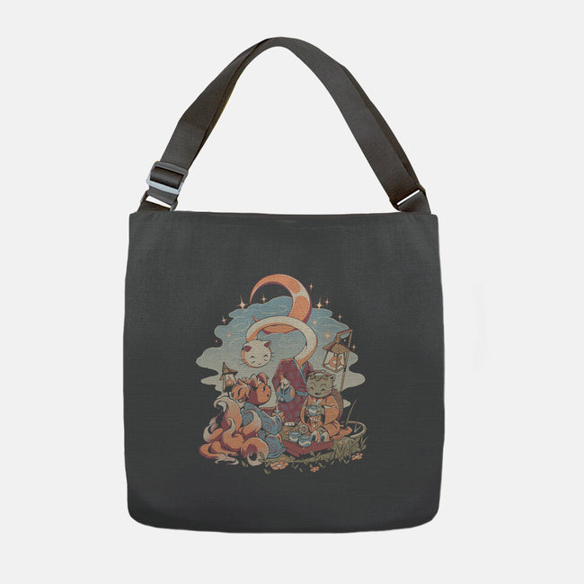 Night Tea-None-Adjustable Tote-Bag-ilustrata