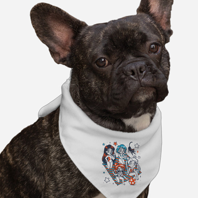 Summer Moon-Dog-Bandana-Pet Collar-estudiofitas