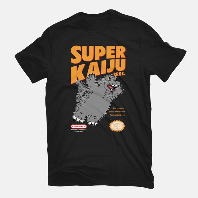 Super Kaiju-Womens-Fitted-Tee-pigboom