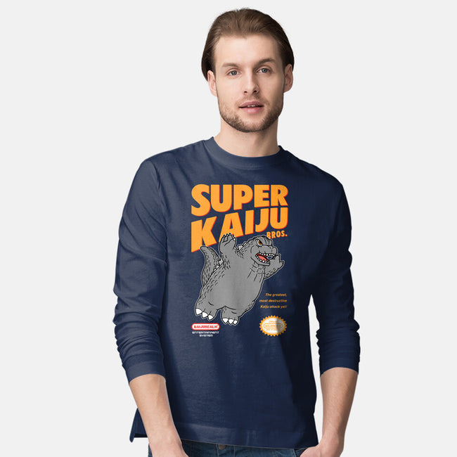 Super Kaiju-Mens-Long Sleeved-Tee-pigboom