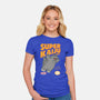 Super Kaiju-Womens-Fitted-Tee-pigboom