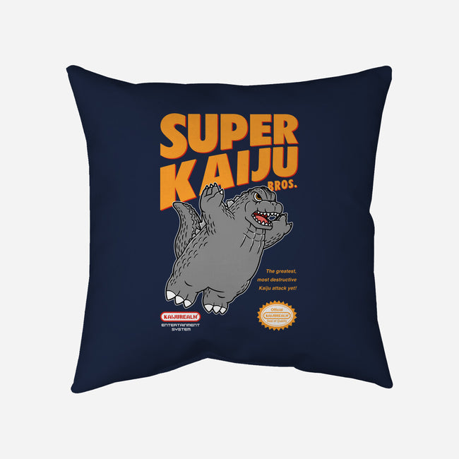 Super Kaiju-None-Non-Removable Cover w Insert-Throw Pillow-pigboom