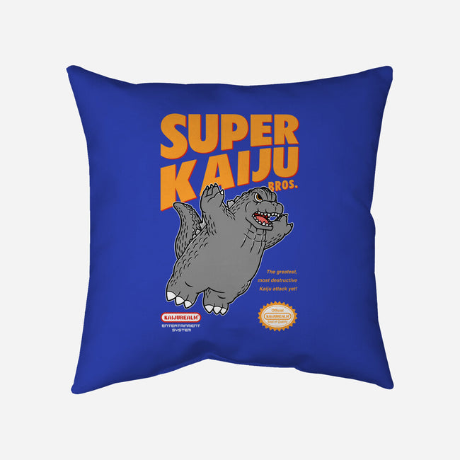 Super Kaiju-None-Non-Removable Cover w Insert-Throw Pillow-pigboom