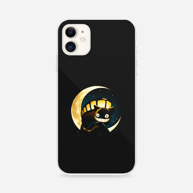 Magic Cat Moon-iPhone-Snap-Phone Case-Vallina84