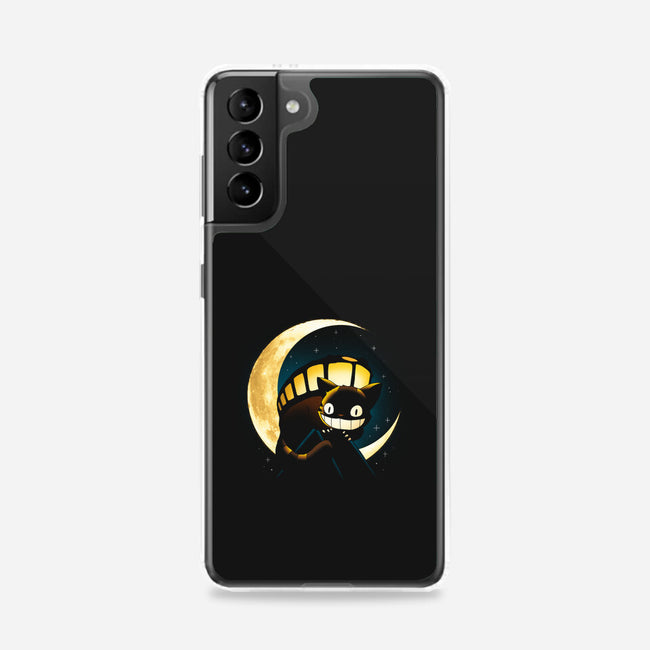 Magic Cat Moon-Samsung-Snap-Phone Case-Vallina84