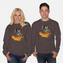 Cat Baggins-Unisex-Crew Neck-Sweatshirt-zascanauta