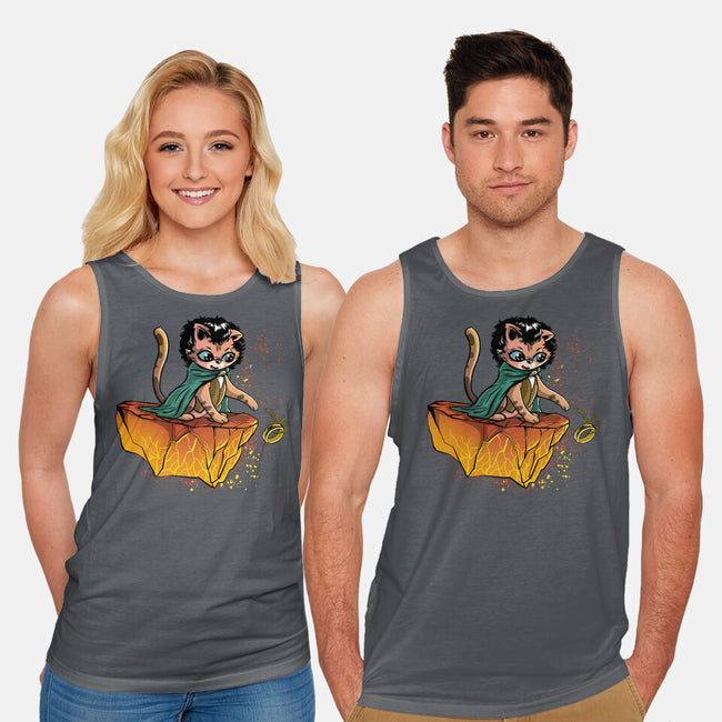 Cat Baggins-Unisex-Basic-Tank-zascanauta