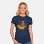 Cat Baggins-Womens-Fitted-Tee-zascanauta