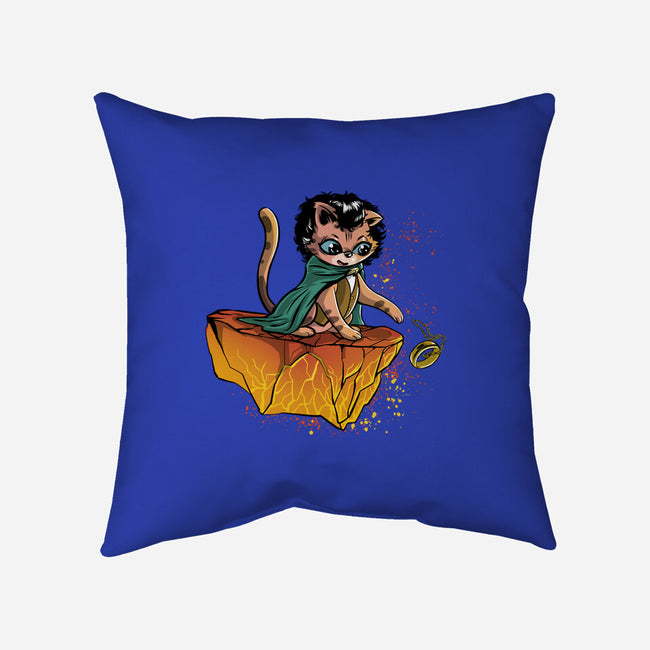 Cat Baggins-None-Non-Removable Cover w Insert-Throw Pillow-zascanauta