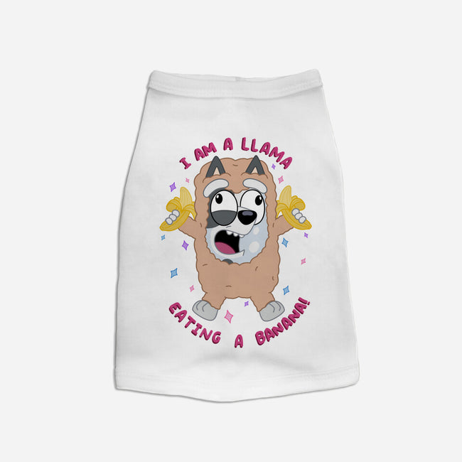 I Am A Llama-Dog-Basic-Pet Tank-Alexhefe