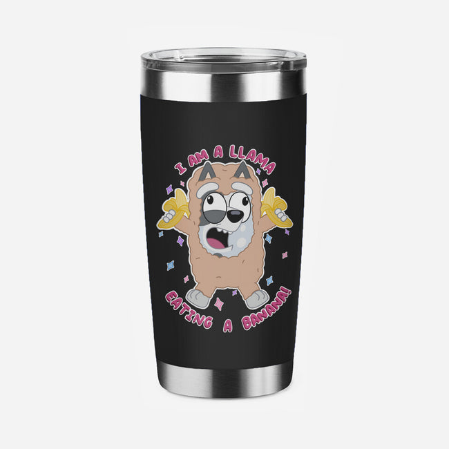 I Am A Llama-None-Stainless Steel Tumbler-Drinkware-Alexhefe