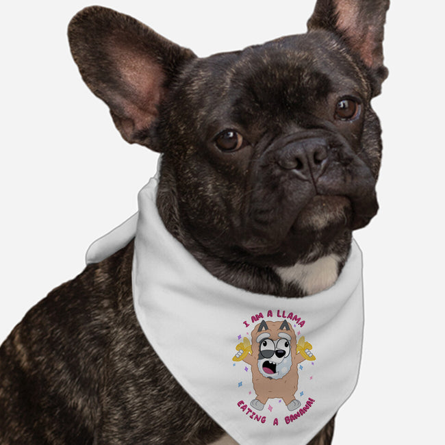 I Am A Llama-Dog-Bandana-Pet Collar-Alexhefe