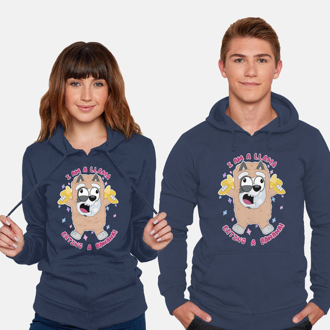 I Am A Llama-Unisex-Pullover-Sweatshirt-Alexhefe