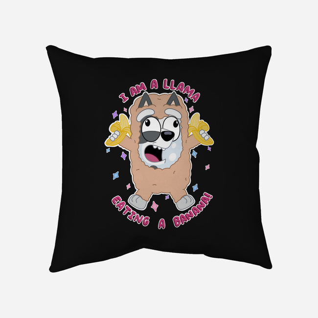 I Am A Llama-None-Removable Cover-Throw Pillow-Alexhefe