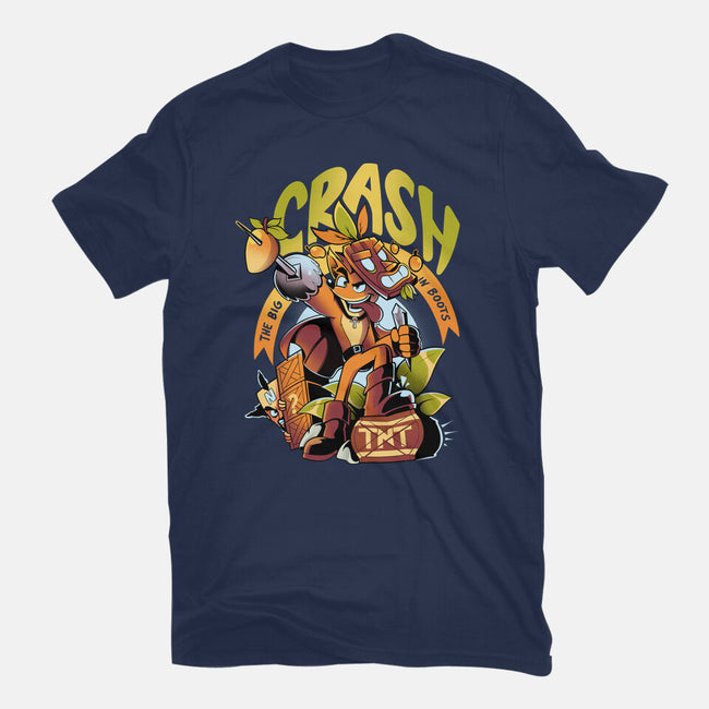 The Big Crash In Boots-Mens-Heavyweight-Tee-Julio