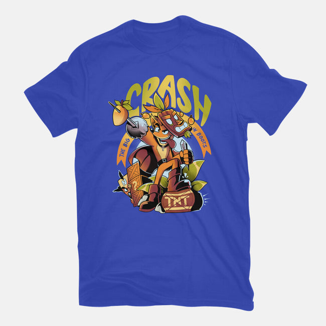 The Big Crash In Boots-Mens-Premium-Tee-Julio