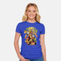 The Big Crash In Boots-Womens-Fitted-Tee-Julio