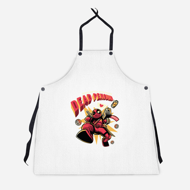 Dead Penguin-Unisex-Kitchen-Apron-Julio