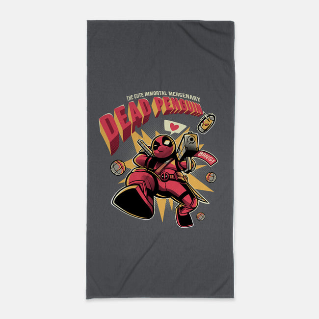 Dead Penguin-None-Beach-Towel-Julio