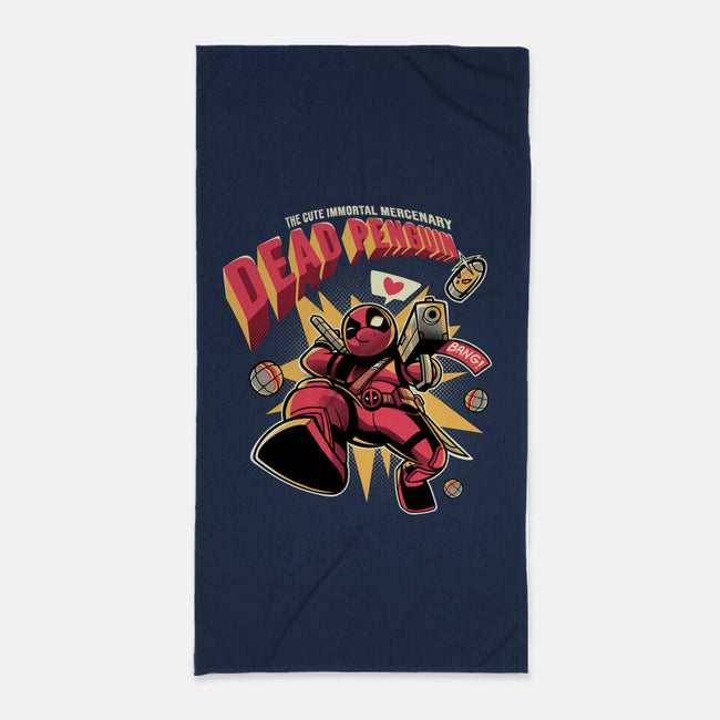 Dead Penguin-None-Beach-Towel-Julio