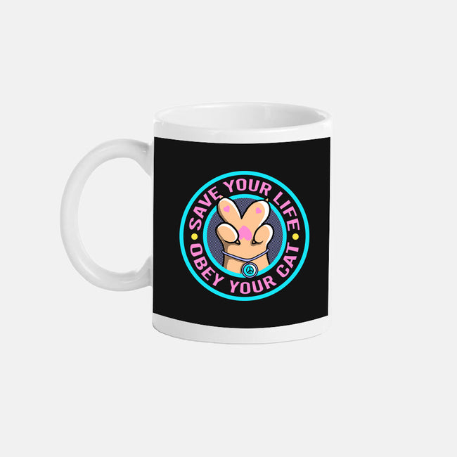 Obey Your Cat-None-Mug-Drinkware-leepianti