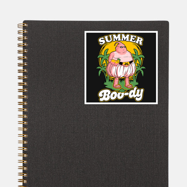 Summer Boo-dy-None-Glossy-Sticker-Studio Mootant