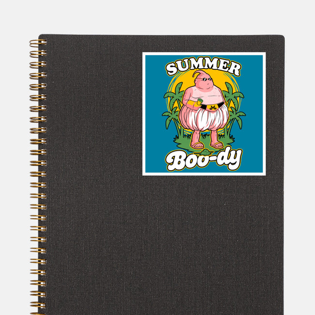 Summer Boo-dy-None-Glossy-Sticker-Studio Mootant