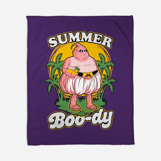 Summer Boo-dy-None-Fleece-Blanket-Studio Mootant