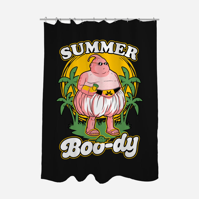 Summer Boo-dy-None-Polyester-Shower Curtain-Studio Mootant