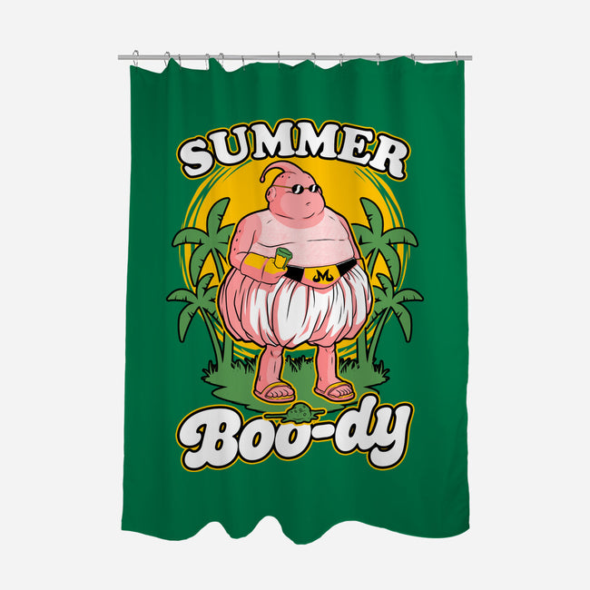 Summer Boo-dy-None-Polyester-Shower Curtain-Studio Mootant