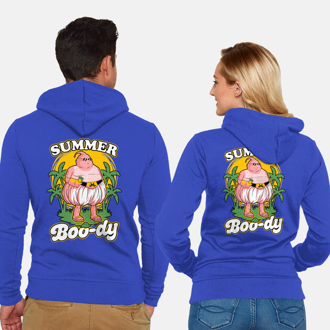 Summer Boo-dy-Unisex-Zip-Up-Sweatshirt-Studio Mootant